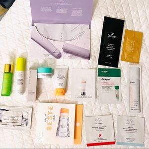 Skincare Samples and Travel Sized Products